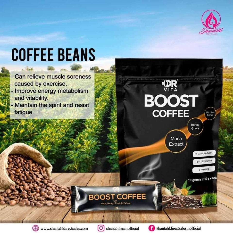 DR. VITA MACA BOOST COFFEE- ENERGY BOOSTER COFFEE
